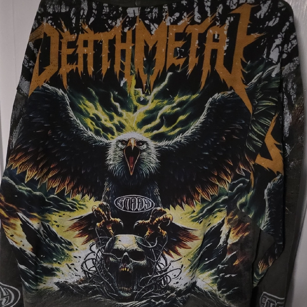 Stray Zip-up Rage Deathmetal Hoodie